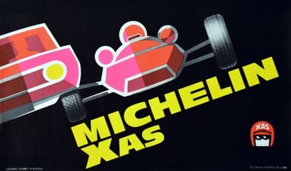 Michelin XAS Lalande - Courbet Wissous Poster...