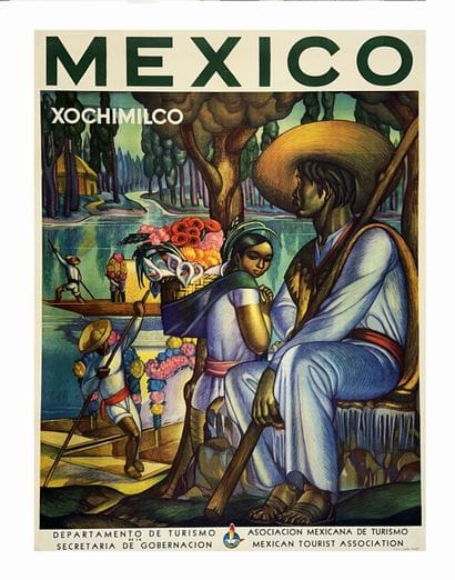 DIEGO RIVERA?
Xochimilco - Mexico City -...