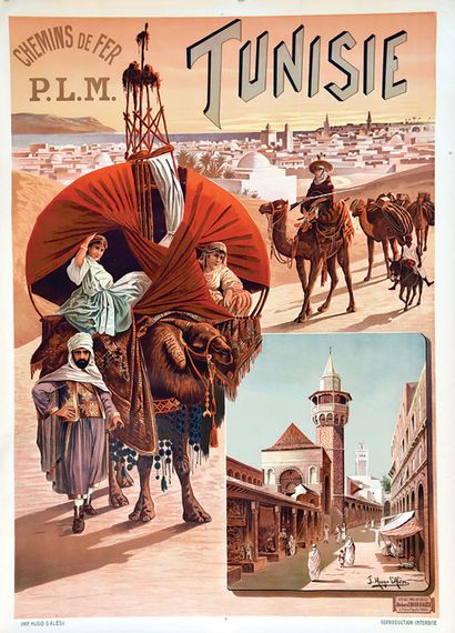 HUGO D'ALESI F.
Tunisia, Tunis P.L.M. Railways...