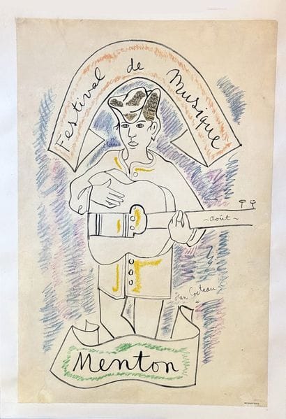 JEAN COCTEAU
Menton Music Festival, August—Extremely...
