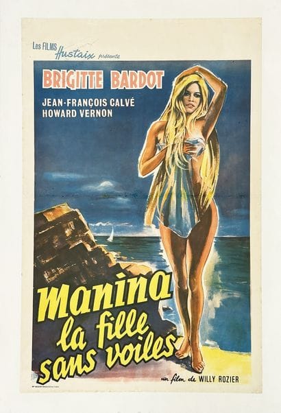 Manina, the Girl Without a Veil, filmed in...