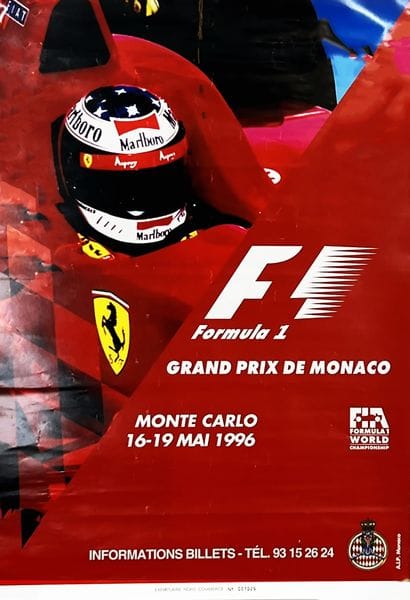 Grand Prix de Monaco F1 1996 16 19 Mai AIP...