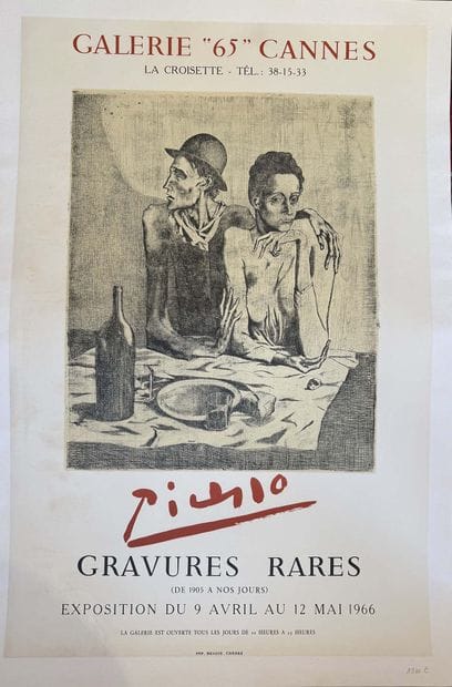 PABLO PICASSO
Rare Picasso Prints, 1905 to...