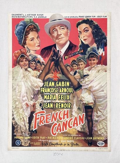 French Cancan, Moulin Rouge—a film by Jean...