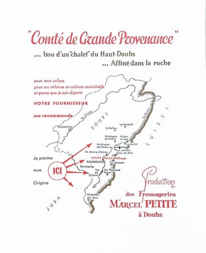 Marcel Petite Doubs Cheese From Châlet du...