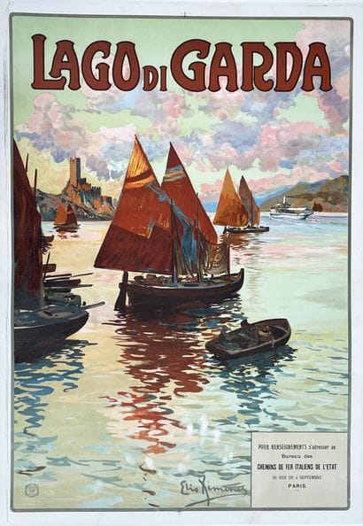 XIMENES ELIO
Lago Di Garda Saiga Milano Poster...