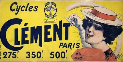 CLOUET E.
Cycles Clément Paris 275F 350 F...