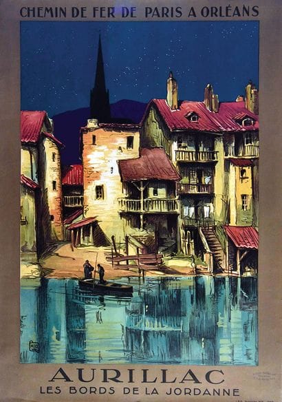 ALO (CHARLES HALLO)
Aurillac on the banks...