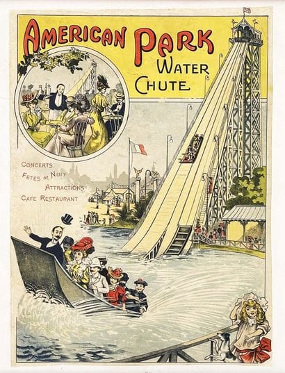 American Park Water Slide Concerts, Nighttime...