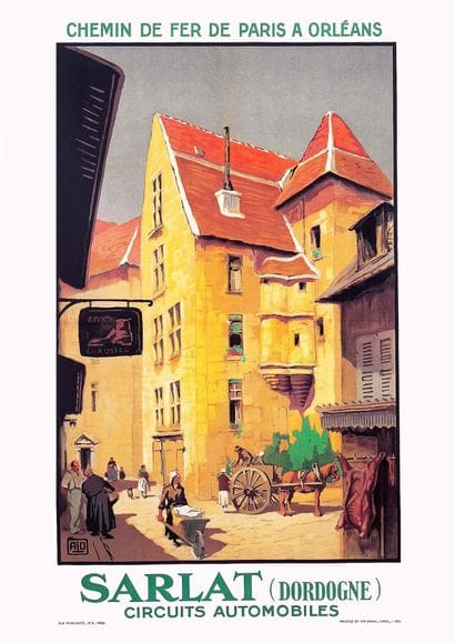 ALO (CHARLES HALLO)
Sarlat Chaix Paris Poster...