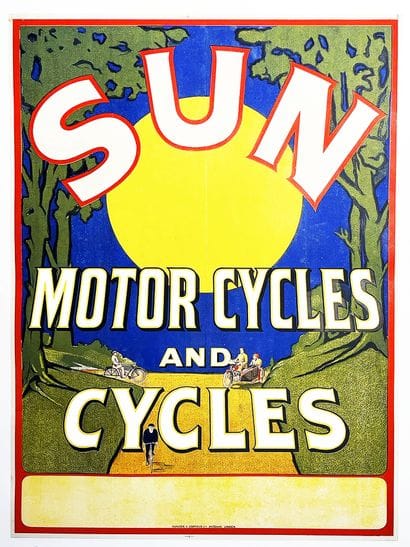 Motorcycles and Bicycles Sun Very Rare /...