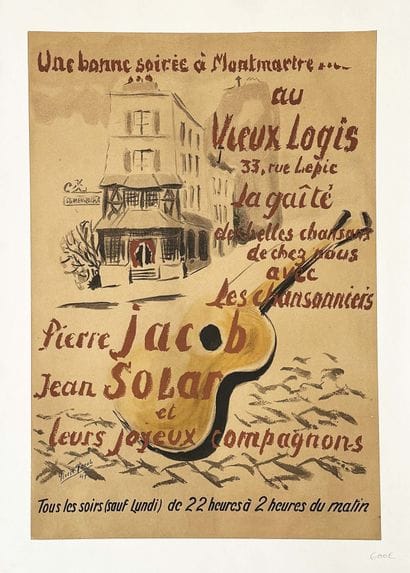 JACOB PIERRE
Montmartre AU Vieux Logis A...