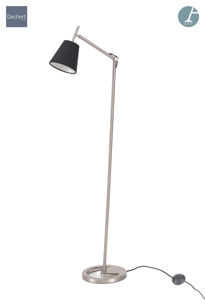 Articulated floor lamp, metal base.

Brand...