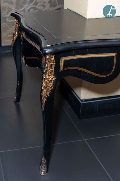 A piece of furniture probably in marbled...