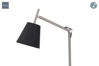Articulated floor lamp, metal base.

Brand...