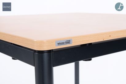 WIESNER HAGER Publisher

Square table, black...