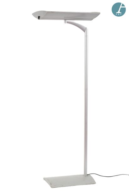 WALDMANN
Lampadaire de bureau en métal, réflecteur...