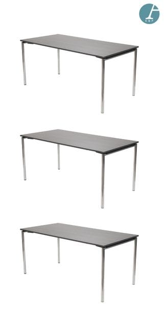 CASALA
Set of three tables, folding base...