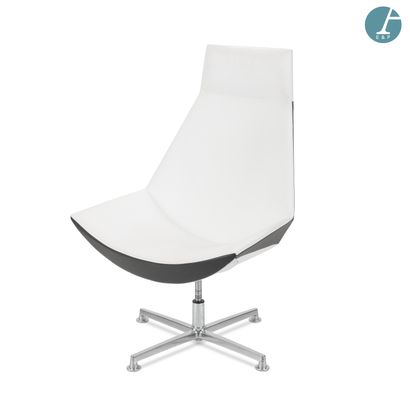 KASTEL 
Kayak chair, steel frame, chrome-plated...