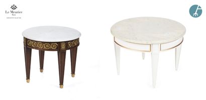 En provenance de l'Hôtel Le Meurice.
Table...