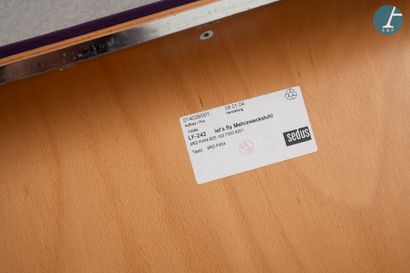 SEDUS
Set of twenty chairs, base in melamine...