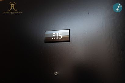 En provenance de l'Hôtel Métropole (Bruxelles)...