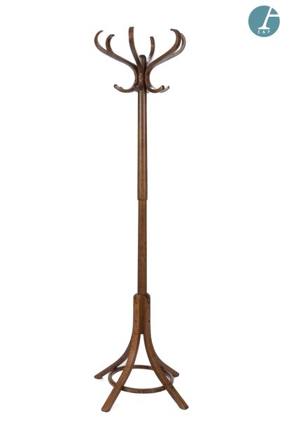 Porte-manteaux Perroquet en bois thermoformé...