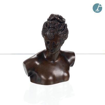 After Jean GOUJON (1510-1566) .
Bust of Diane...