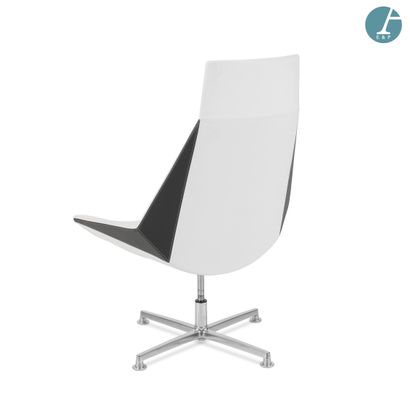 KASTEL 
Kayak chair, steel frame, chrome-plated...
