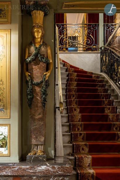 From the Maison Ladurée - Entrance hall....
