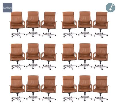 WILKHAHN Publisher

Lot of eighteen armchairs,...