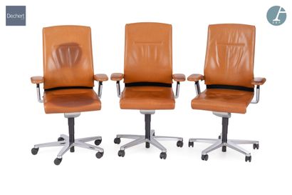 WILKHAHN Editeur

Lot de trois fauteuils,...