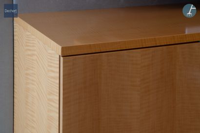 Buffet en bois naturel et bois de placage,...