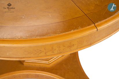 En provenance de l'Hôtel Le Meurice.
Table...