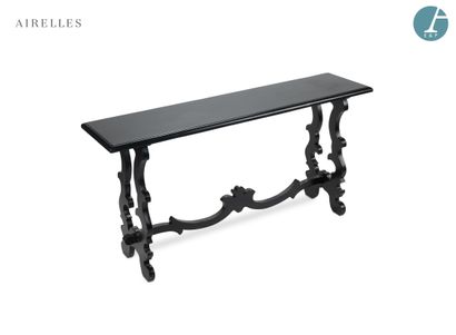 From Les Airelles - Val d'Isère
Console table...
