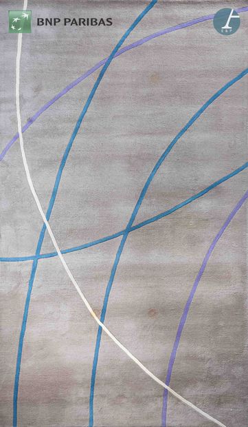 House of Serge LESAGE
Tufted wool carpet,...