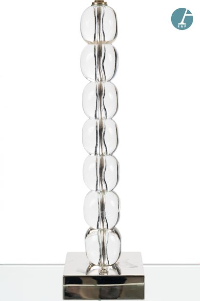 PORTA ROMANA.
Paire de lampes de table 