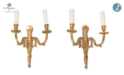 En provenance de l'Hôtel Le Meurice.
Paire...