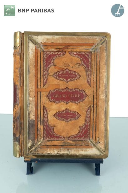 Large bound book. STERN Frères Stationery...