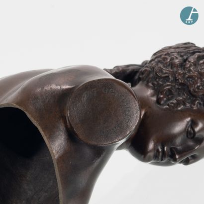 After Jean GOUJON (1510-1566) .
Bust of Diane...