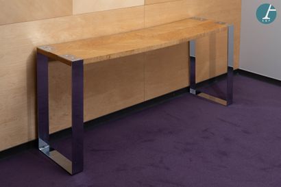 KNOB CREEK
Console, plateau en bois et placage...