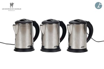 Fort lot de 22 bouilloires
Marques JVD (X20),...