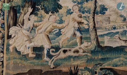 Aubusson - 18th century 
Tapestry in wool...