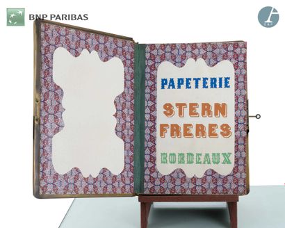 Bound register book. Stationery STERN Frères...