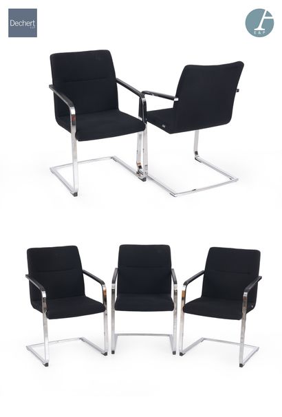 WIESNER HAGER Editeur

Lot de cinq fauteuils...