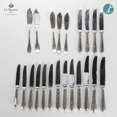En provenance de l'Hôtel Le Meurice.
Un ensemble...