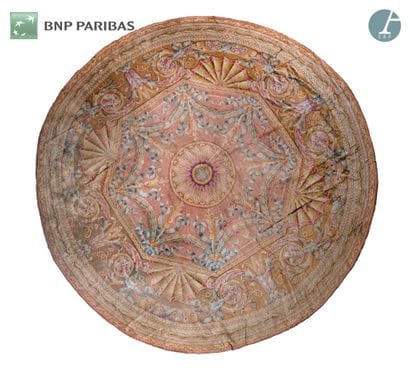 Manufacture of the SAVONNERIE
Circular carpet...