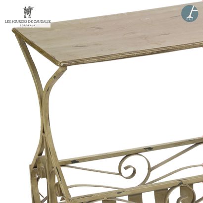 From the Sources de Caudalie
Pair of wrought...
