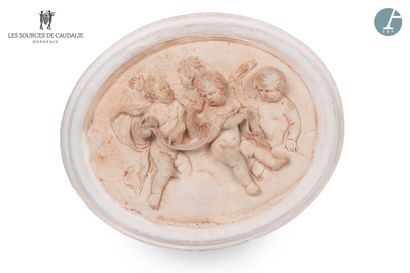 From the Sources de Caudalie
Pair of terracotta...
