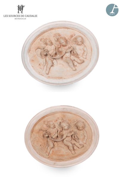 From the Sources de Caudalie
Pair of terracotta...